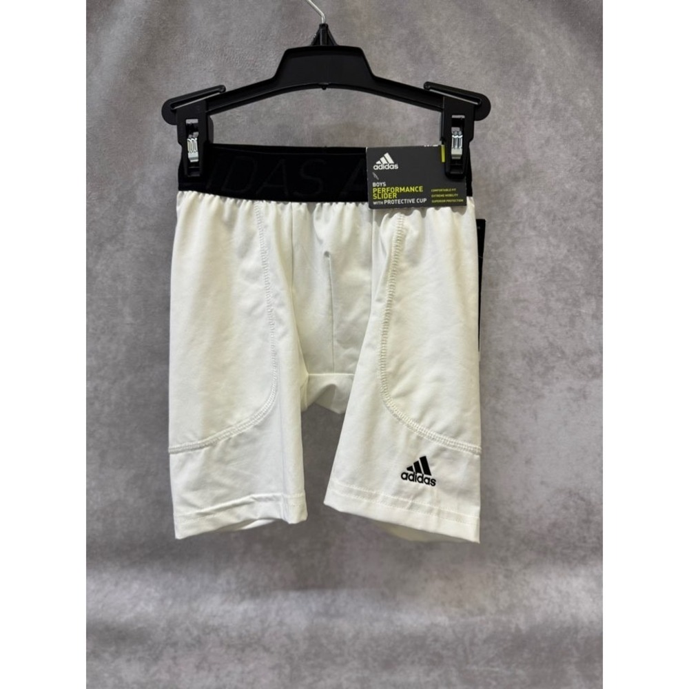 Adidas Boys Slider Shorts XS White – NWT Cup Not Included